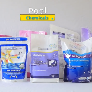 pool chemical bags